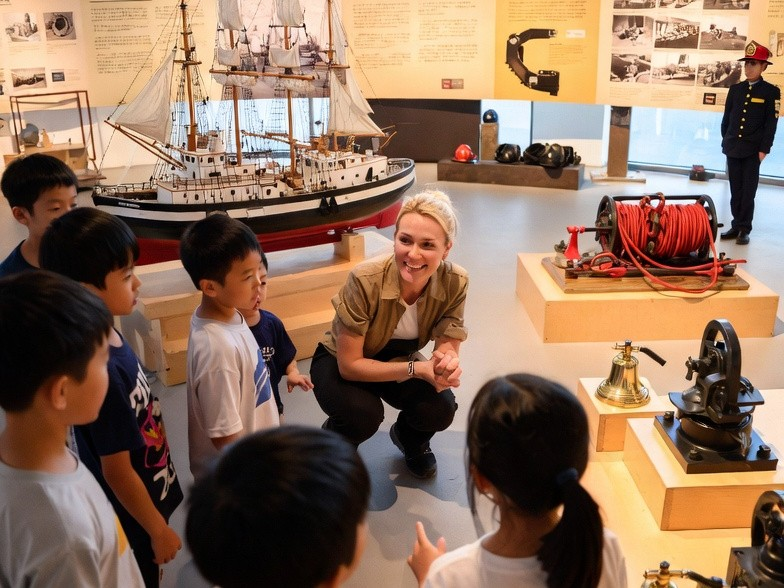 Coastal Defence Museum & Fireboat Exhibition Gallery Field Trip
